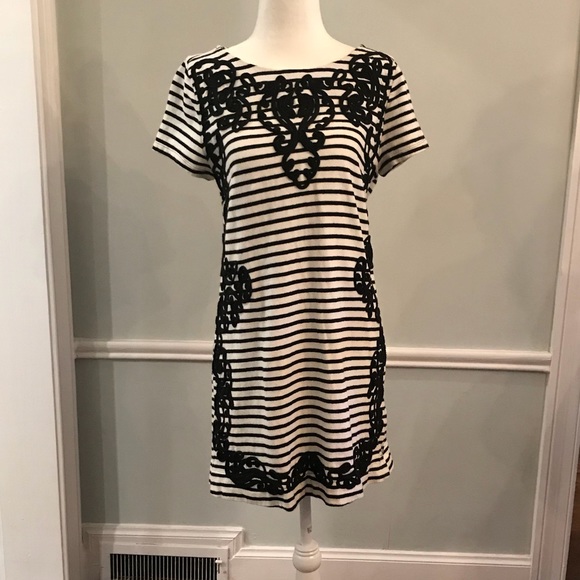 Black and White Anthropologie Dress in Size Medium - Picture 1 of 4